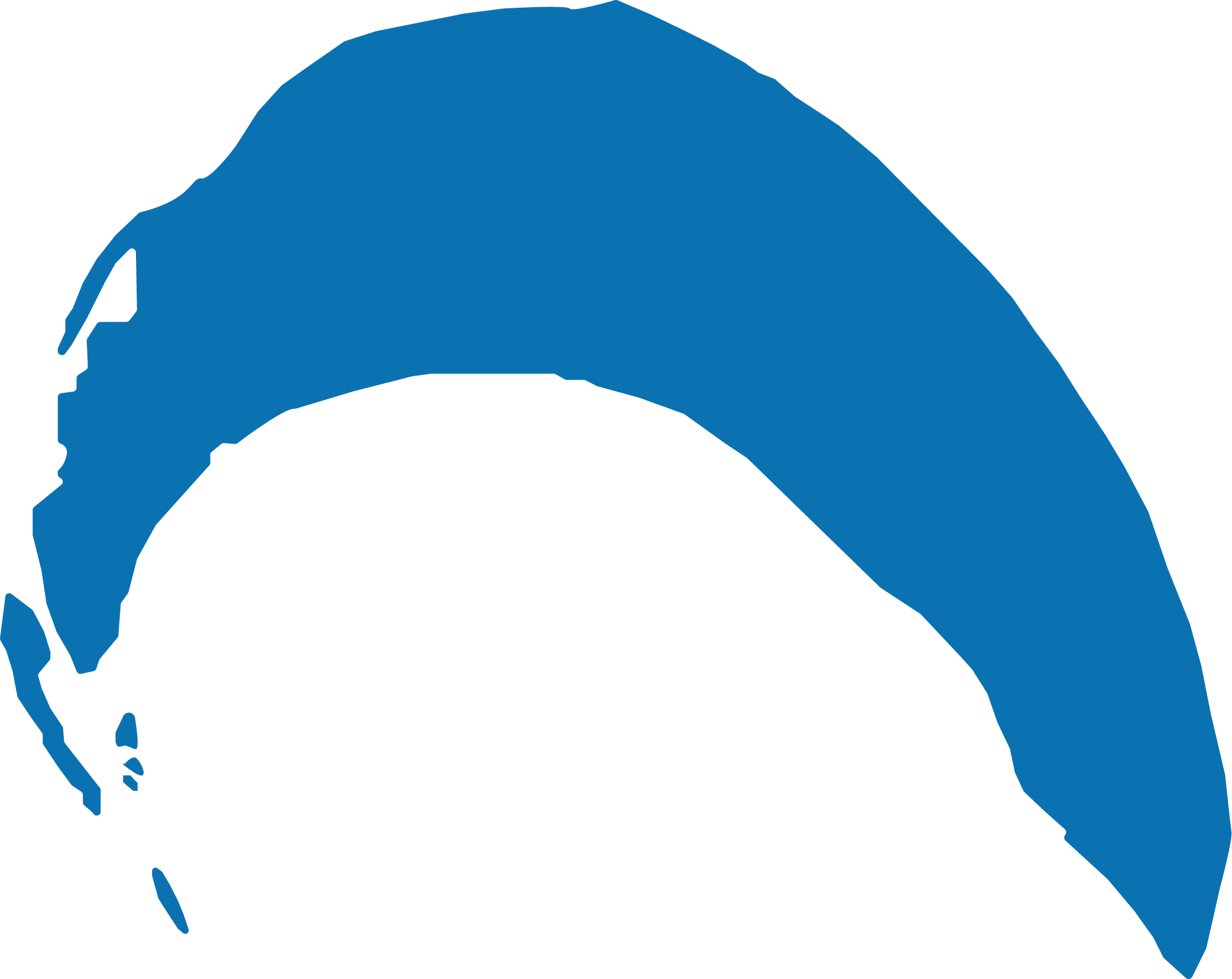 Bianhua logó kék íve